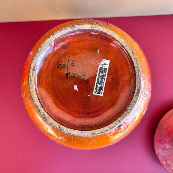 Bitossi by Aldo Londi for Rosenthal Netter Pagoda Shaped Lidded Jar, Italy 1960s - Picture 5 of 9